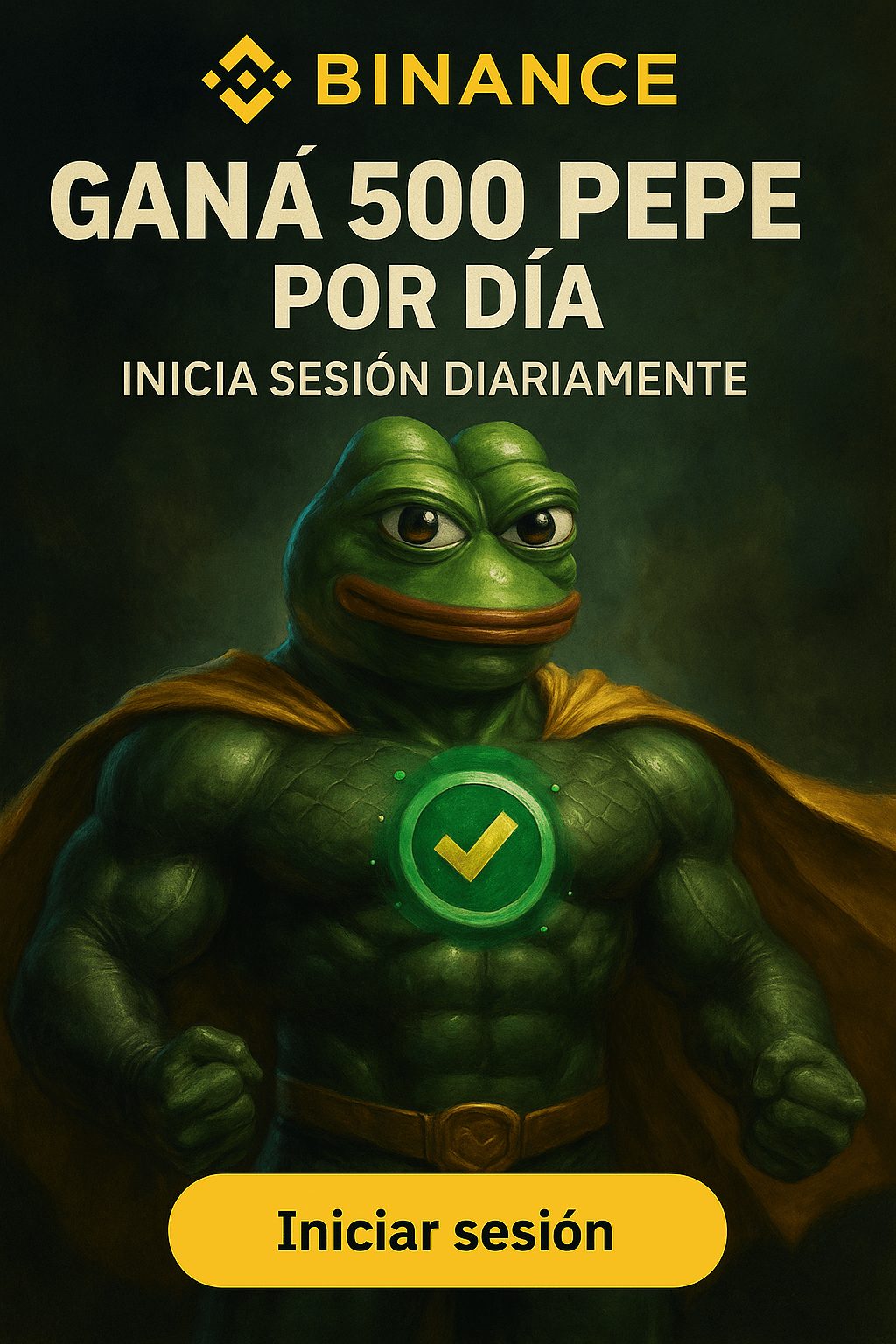 ganar pepe en binance gratis